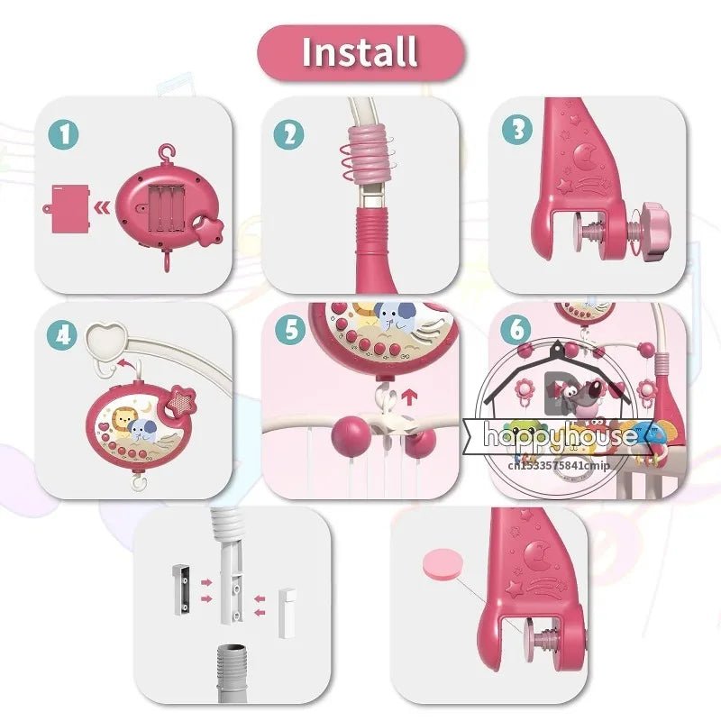 Mobile musical pour bébé - Chambre de Bébé Idéale