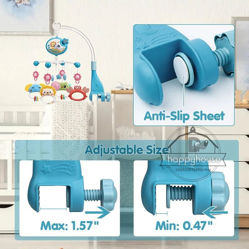 Mobile musical pour berceau de bébé Yokibo - Chambre de Bébé Idéale