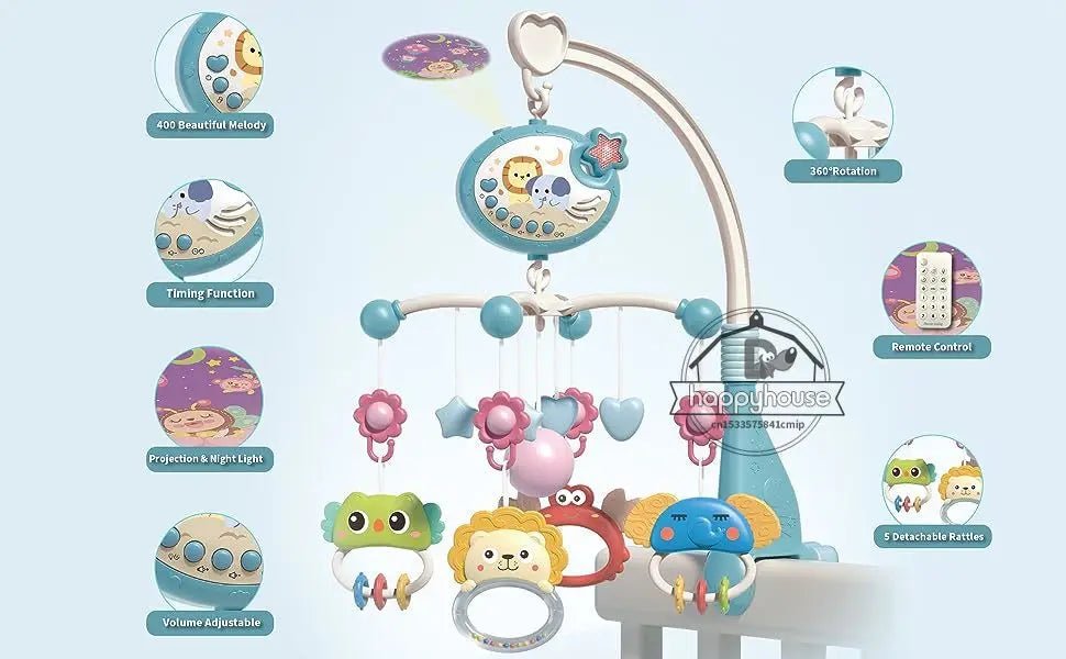 Mobile musical pour berceau de bébé Yokibo - Chambre de Bébé Idéale