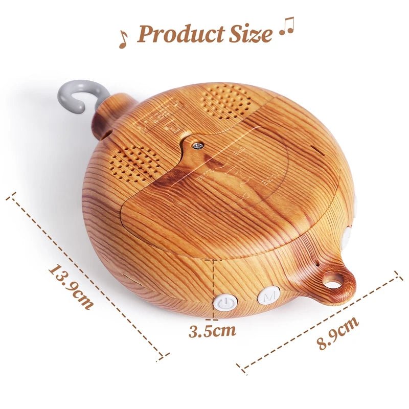 Mobile musicale bébé en bois - Chambre de Bébé Idéale