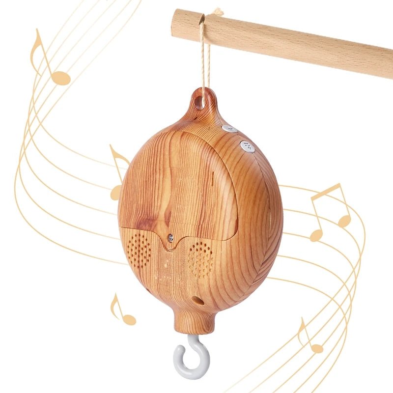 Mobile musicale bébé en bois - Chambre de Bébé Idéale