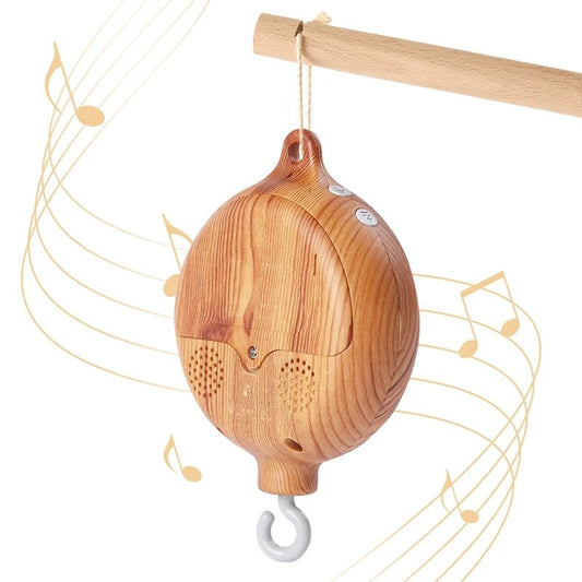 Mobile musicale bébé en bois - Chambre de Bébé Idéale