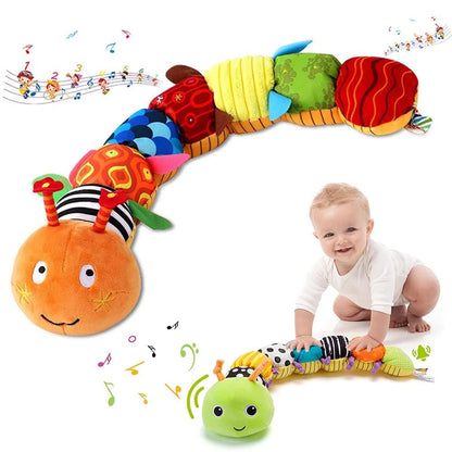 Mobile musicale pour bébé en peluche - chenille - Chambre de Bébé Idéale