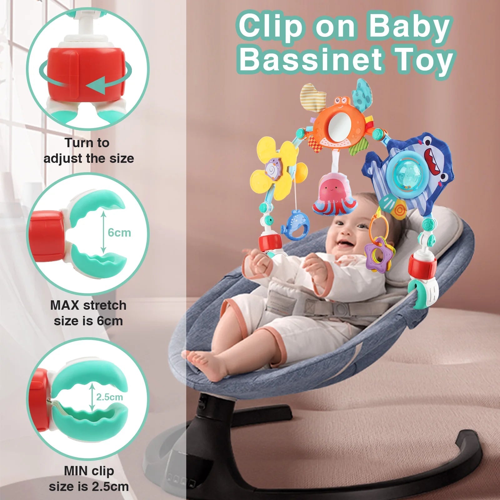Mobile pour lit ou poussette bébé - Chambre de Bébé Idéale