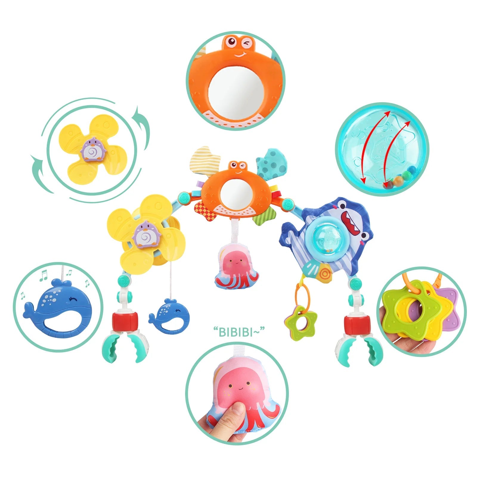 Mobile pour lit ou poussette bébé - Chambre de Bébé Idéale