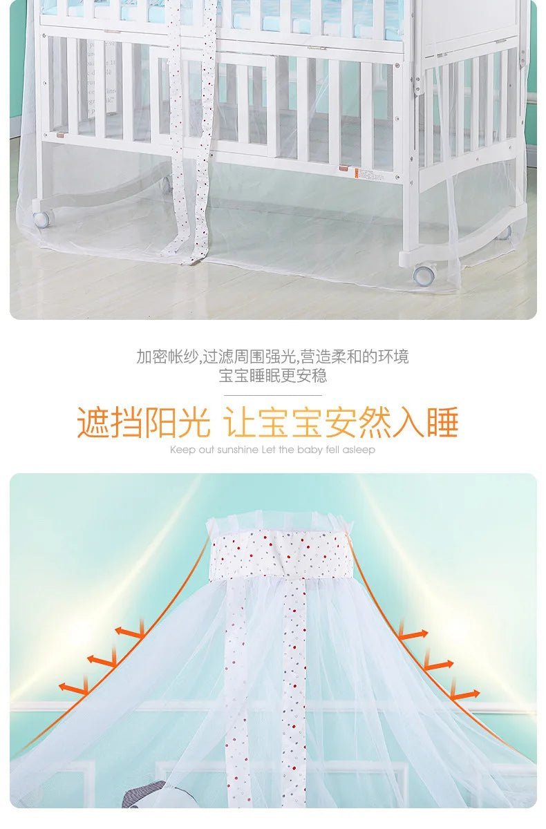 Moustiquaire d'été pour lit de bébé - Chambre de Bébé Idéale
