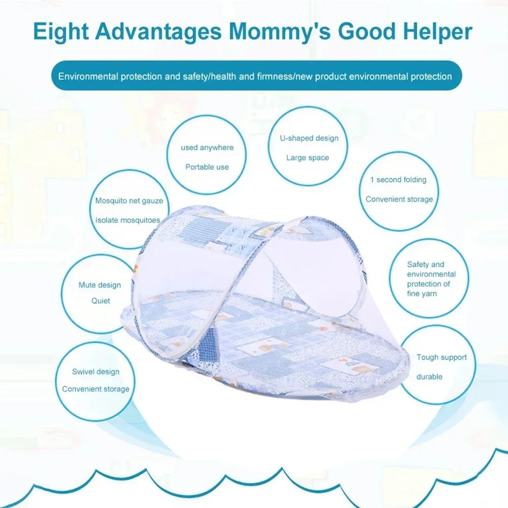 Moustiquaire lit Bébé Haute Densité - Chambre de Bébé Idéale