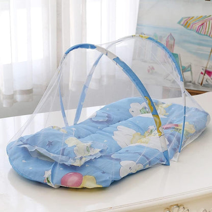Moustiquaire Lit Bébé - SleepNest™ - Bleu - Chambre de Bébé Idéale