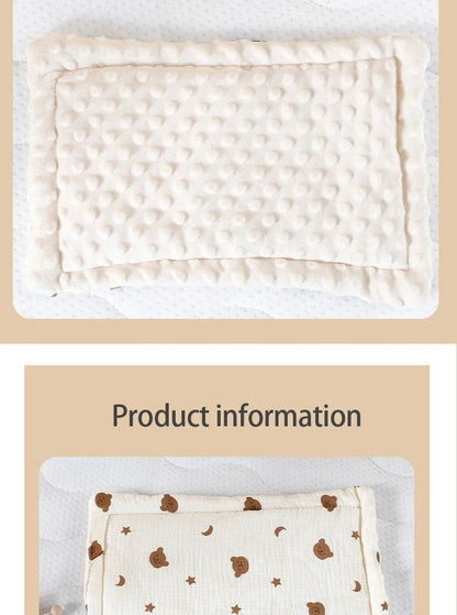 Oreiller bebe - cotton naturel - Chambre de Bébé Idéale