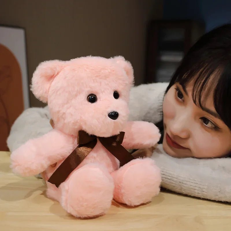 Peluche bébé en ours de 30 cm - Chambre de Bébé Idéale