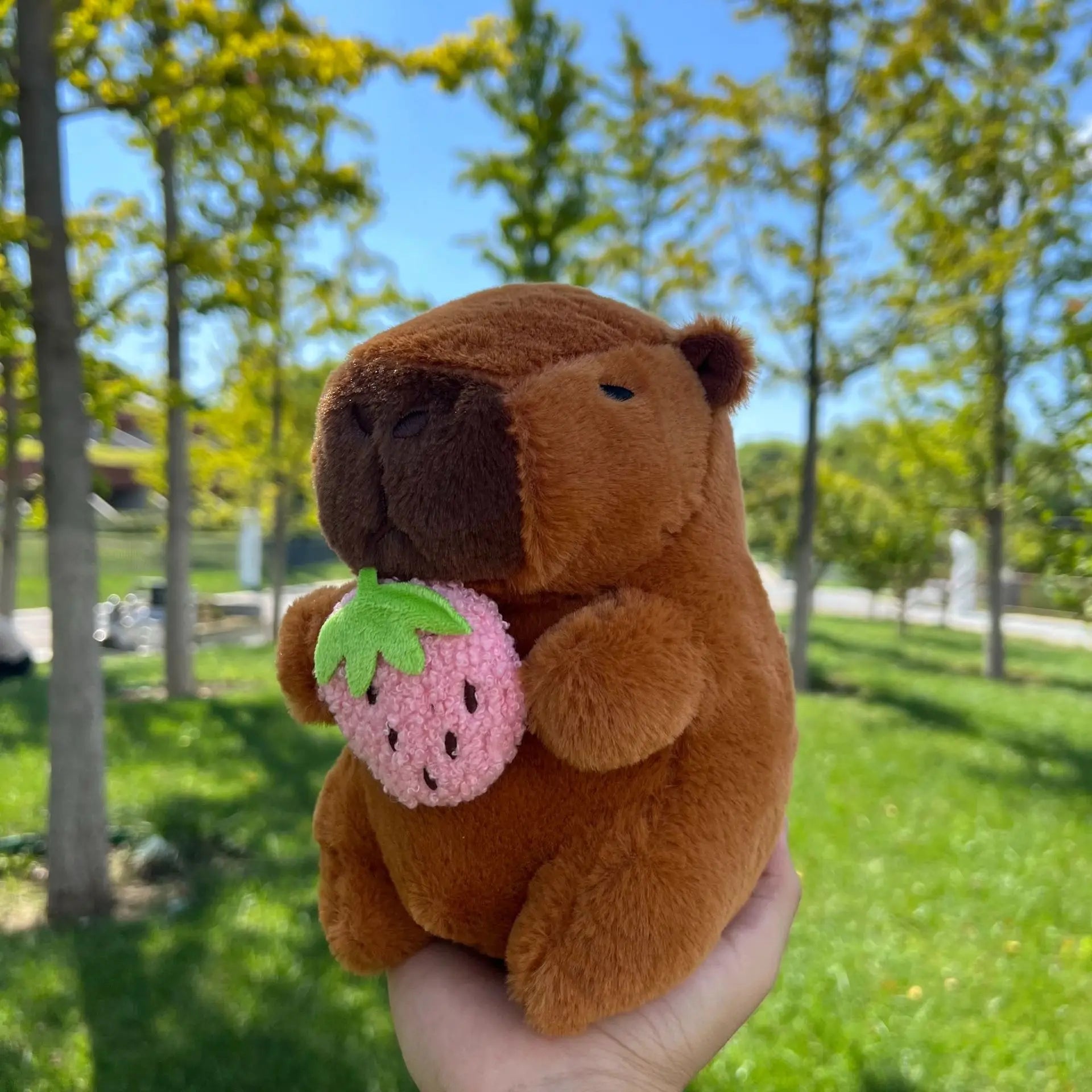Peluche Capybara de 21 cm - Chambre de Bébé Idéale