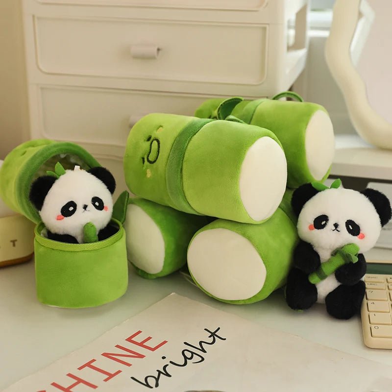 Peluche panda en bambou de 10 cm - Chambre de Bébé Idéale