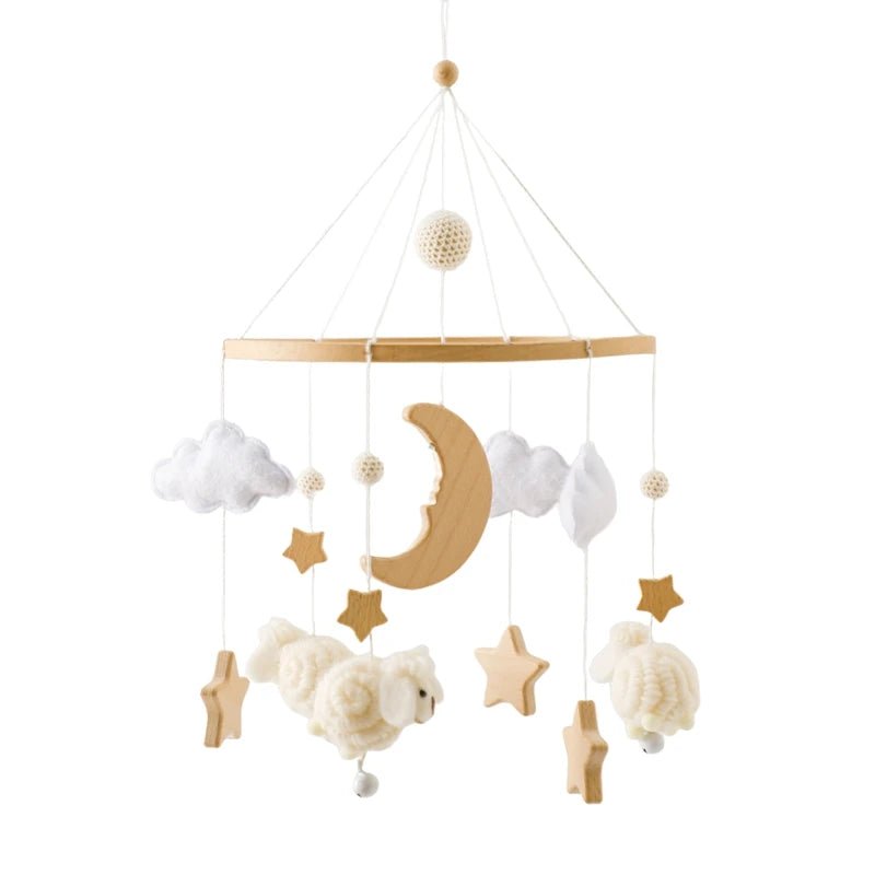 Support de mobile bébé en bois - Chambre de Bébé Idéale