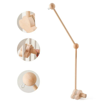 Support de mobile bébé en bois - Chambre de Bébé Idéale