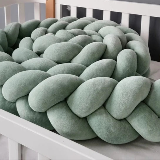 Tour de lit bébé ultradoux non installe - Chambre de Bébé Idéale