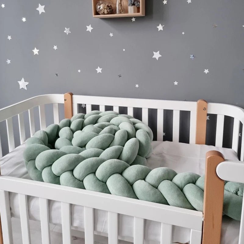 Tour de lit bebe ultradoux sur lit- Chambre de Bébé Idéale