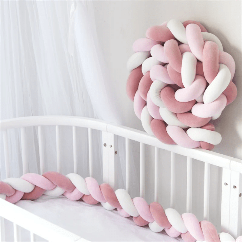 Tour de lit pour bebe Coton doux - Chambre de Bébé Idéale