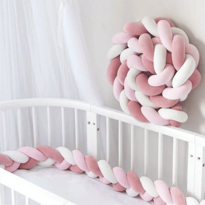 Tour de lit pour bebe Coton doux - Chambre de Bébé Idéale