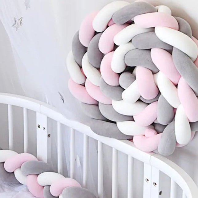 Tour de lit pour bebe Coton doux - Chambre de Bébé Idéale