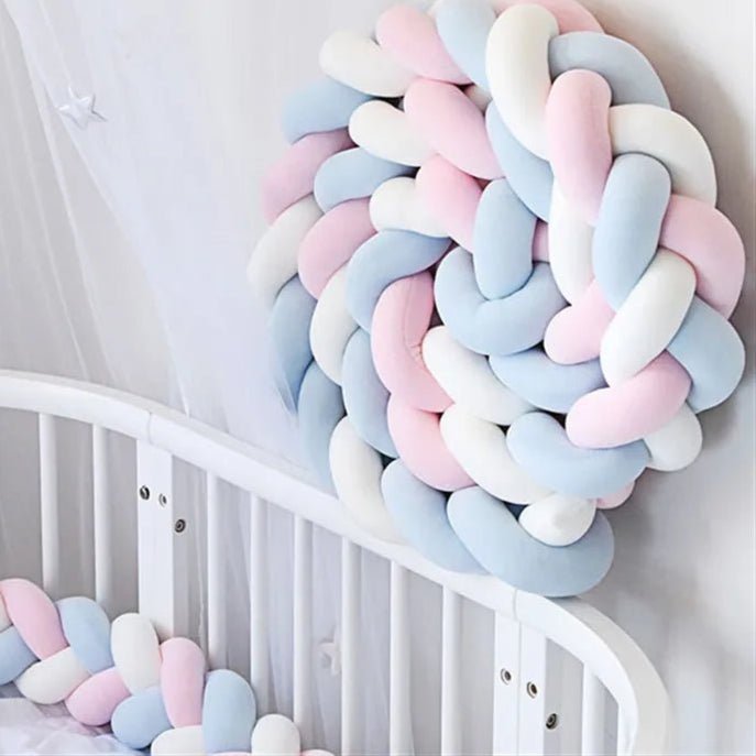 Tour de lit pour bebe Coton doux - Chambre de Bébé Idéale
