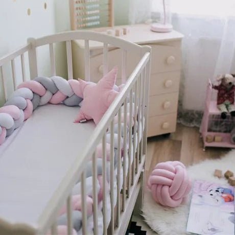 Tour de lit pour bebe Coton doux - Chambre de Bébé Idéale
