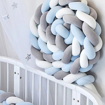 Tour de lit pour bebe Coton doux - Chambre de Bébé Idéale