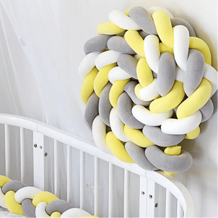 Tour de lit pour bebe Coton doux - Chambre de Bébé Idéale