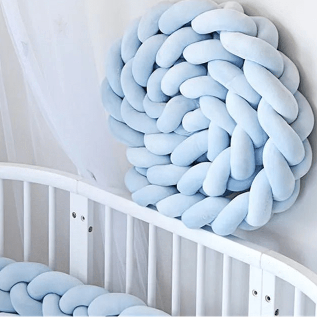 Tour de lit pour bebe Coton doux - Chambre de Bébé Idéale