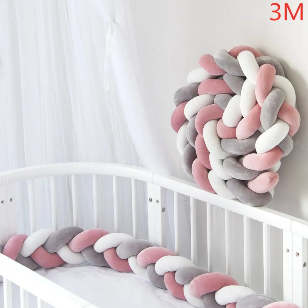 Tour de lit pour bebe Coton doux - Chambre de Bébé Idéale