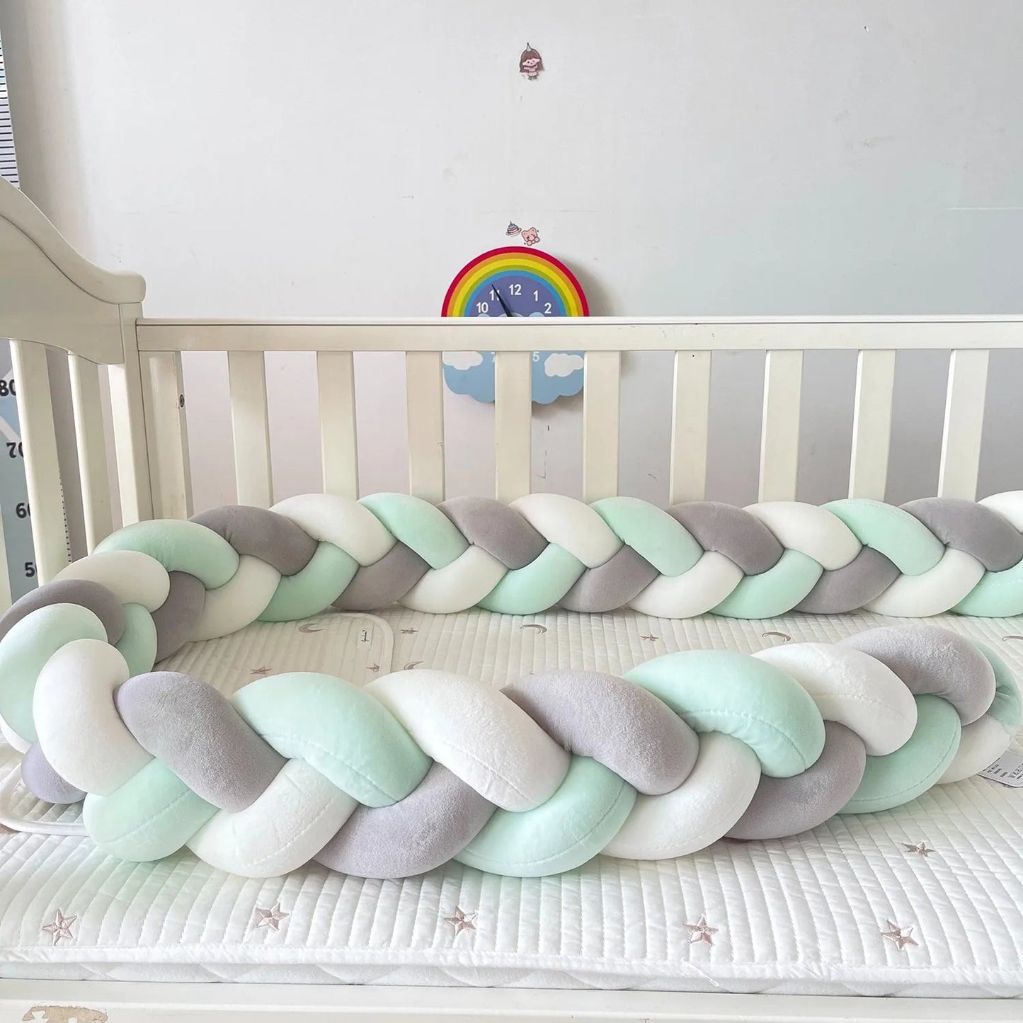 Tresse de lit Très douce pour bébé - Chambre de Bébé Idéale