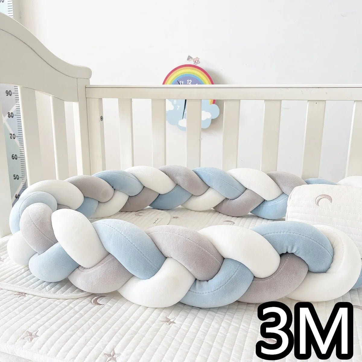Tresse de lit Très douce pour bébé - Chambre de Bébé Idéale