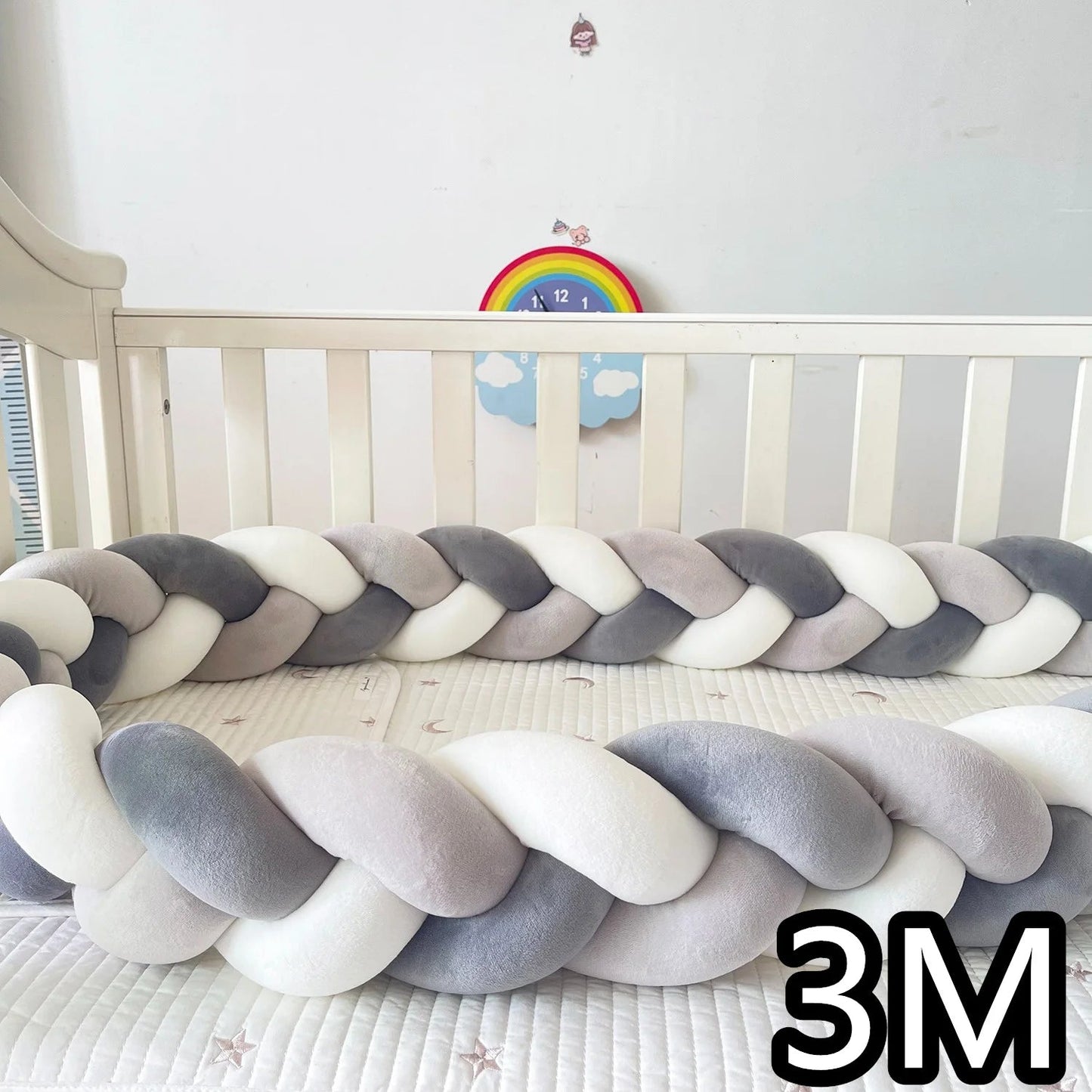 Tresse de lit Très douce pour bébé - Chambre de Bébé Idéale