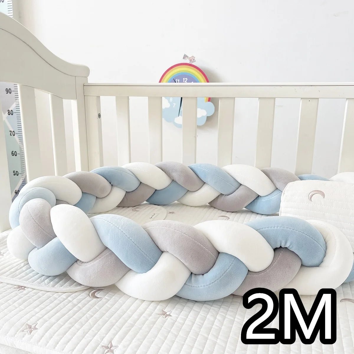 Tresse de lit Très douce pour bébé - Chambre de Bébé Idéale