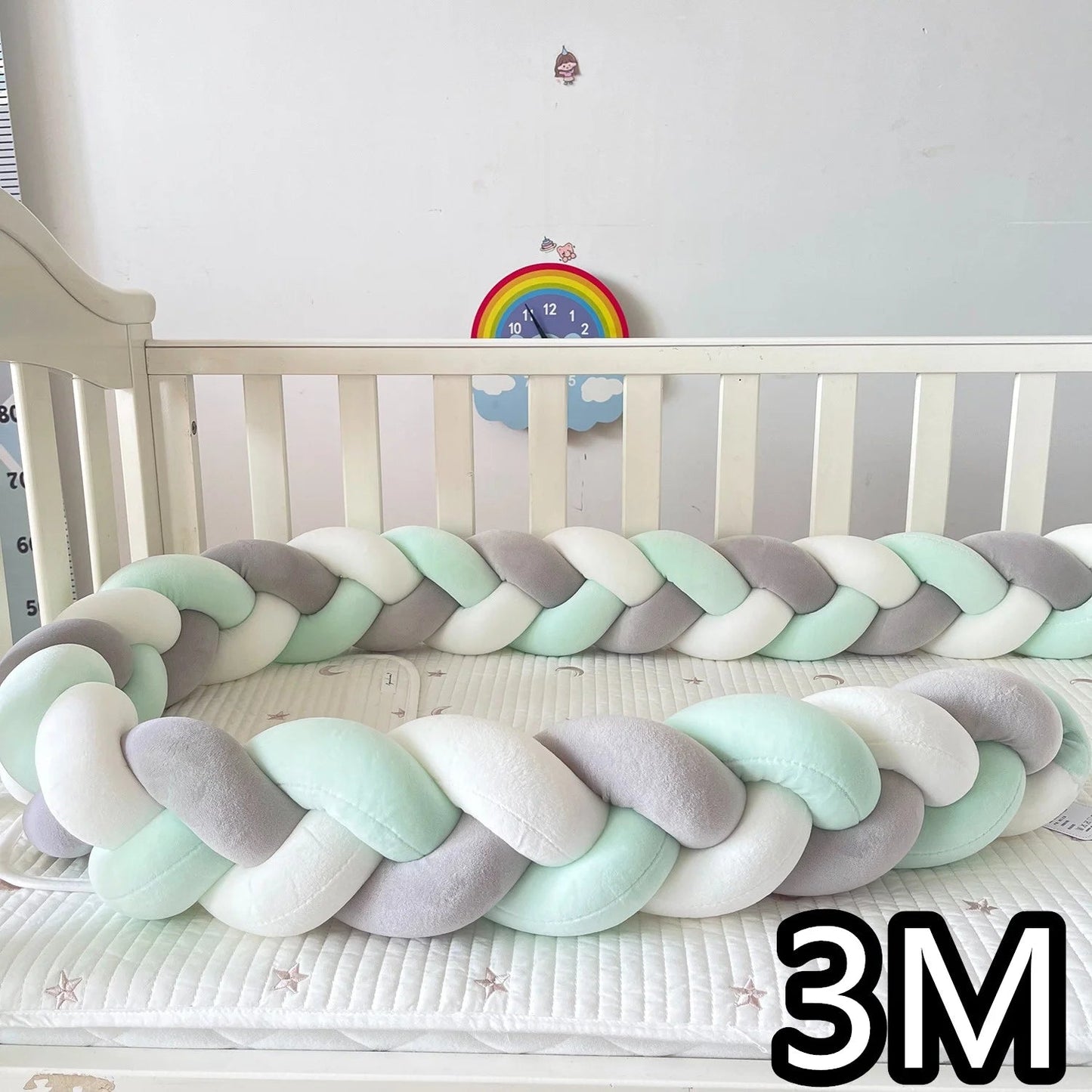 Tresse de lit Très douce pour bébé - Chambre de Bébé Idéale