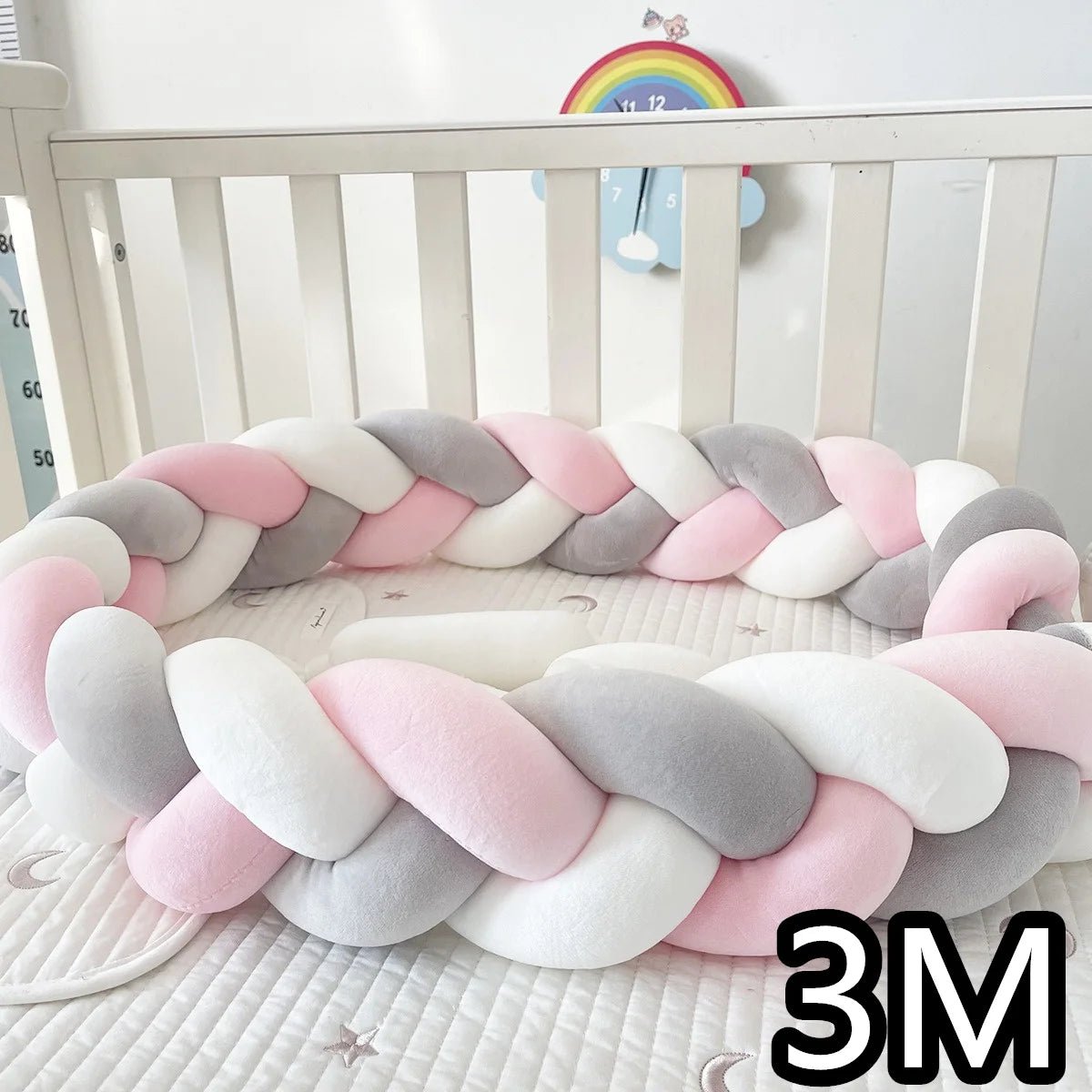 Tresse de lit Très douce pour bébé - Chambre de Bébé Idéale