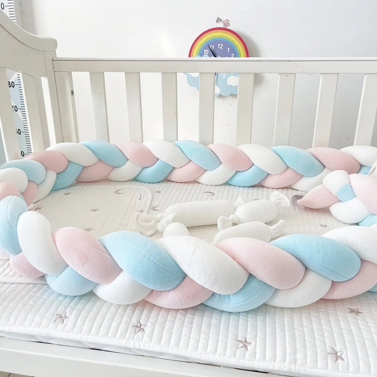 Tresse de lit Très douce pour bébé - Chambre de Bébé Idéale
