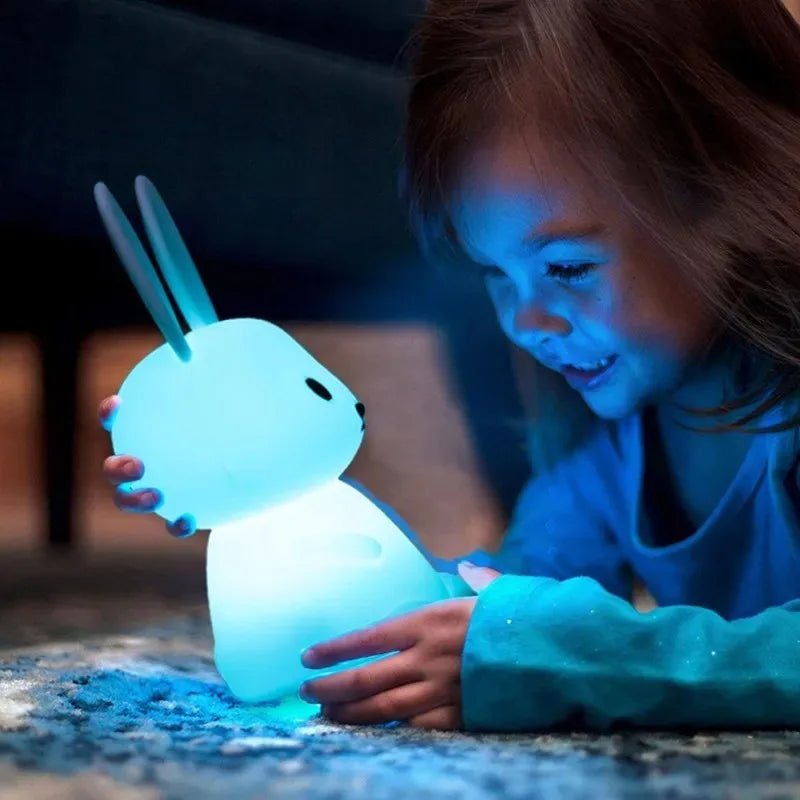 Veilleuse bébé LED en silicone - Chambre de Bébé Idéale