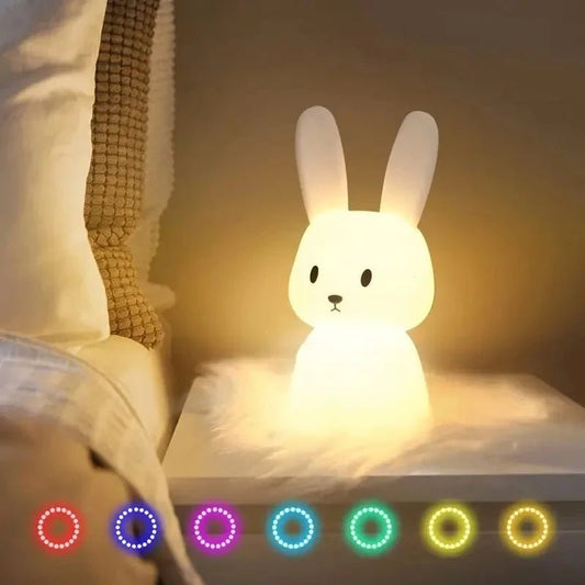 Veilleuse bébé LED en silicone - Chambre de Bébé Idéale
