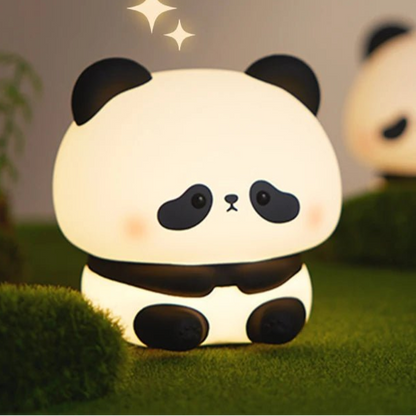 Veilleuse LED Panda en silicone - Chambre de Bébé Idéale
