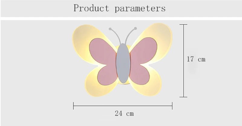 Veilleuse murale LED nordique - Chambre de Bébé Idéale